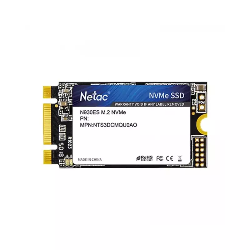 NETAC N930ES 1TB M.2 2242 PCIE 3.0 X2 NVME INTERNAL SSD