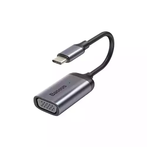 BASEUS CAHUB-V0G ENJOYMENT SERIES TYPE-C TO VGA HUB CONVERTER thumbnail