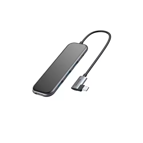 BASEUS CAHUB-AZ0G 6 IN 1 MULTIFUNCTION HUB ADAPTER