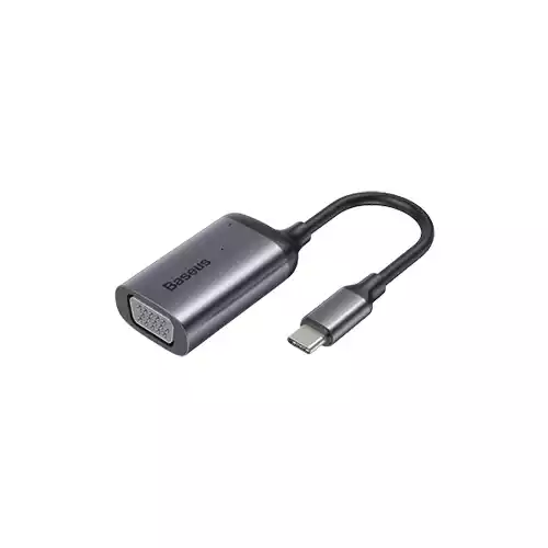 Baseus CAHUB-O0G ENJOYMENT SERIES TYPE-C TO VGA+PD HUB CONVERTER thumbnail