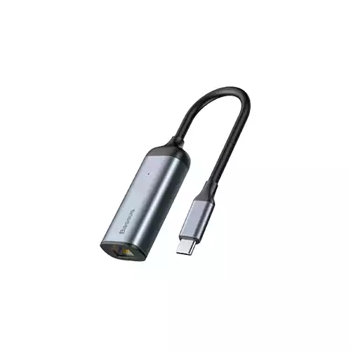 Baseus CAHUB-H0G ENJOYMENT SERIES TYPE-C TO RJ45 HUB ADAPTER thumbnail