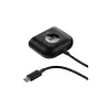 BASEUS CAHUB-BY01 SQUARE ROUND 4 IN 1 USB HUB ADAPTER-1