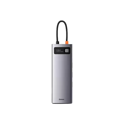 BASEUS CAHUB-CU0G METAL GLEAM SERIES 9-IN-1 MULTIFUNCTIONAL TYPE-C HUB