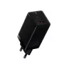 BASEUS GAN3 PRO CCGP050101 65W FAST AC CHARGER WITH 2 USB-C PD AND USB PORTS-1