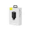 BASEUS GAN3 PRO CCGP050101 65W FAST AC CHARGER WITH 2 USB-C PD AND USB PORTS-2