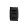 BASEUS CCXJ020101 COMPACT WALL CHARGER - 3XUSB - 17W BLACK-2