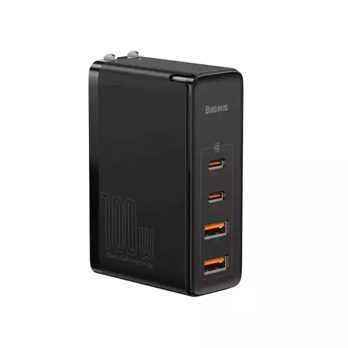 BASEUS CCGAN2P-K01 GAN2 PRO QUICK CHARGER 2C+2U 100W CN BLACK