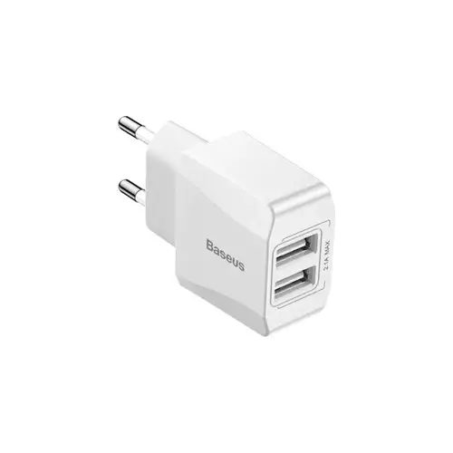 Baseus Mini Dual USB EU 2.1A Wall Charger