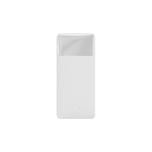 Baseus Bipow 10000mAh Digital Display 15W Power Bank (White)