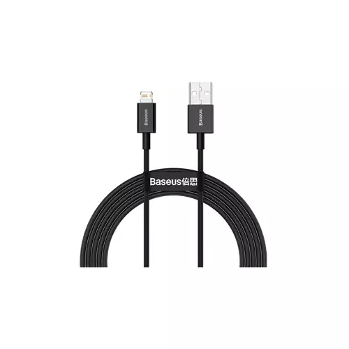 Baseus USB Male to Lightning Male Black Charging & Data Cable