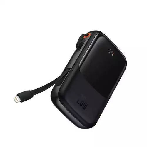 Baseus Qpow Pro 20W 20000mAh Digital Display Fast Charge Power Bank (Black)