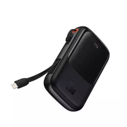 Baseus Qpow Pro 20W 20000mAh Digital Display Fast Charge Power Bank (Black)