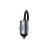 Baseus CCBT-A0G 2x USB / 2x USB Type C 120W PPS Share Together Gray Fast charging car charger-2