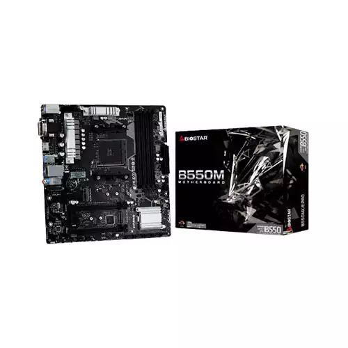 BIOSTAR B550MX/C PRO AM4 MICRO ATX AMD MOTHERBOARD