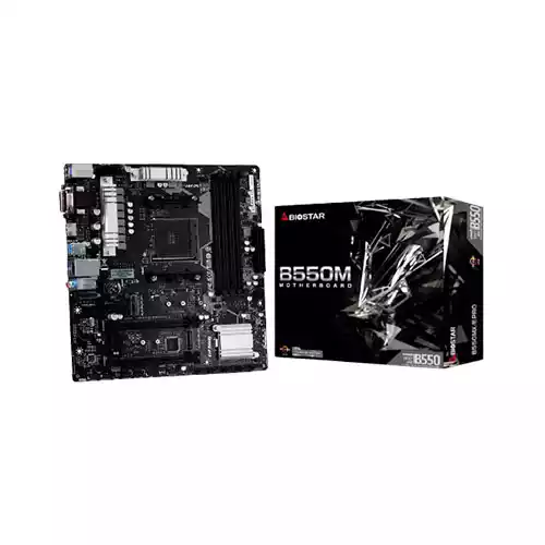 BIOSTAR B550MX/C PRO AM4 MICRO ATX AMD MOTHERBOARD thumbnail