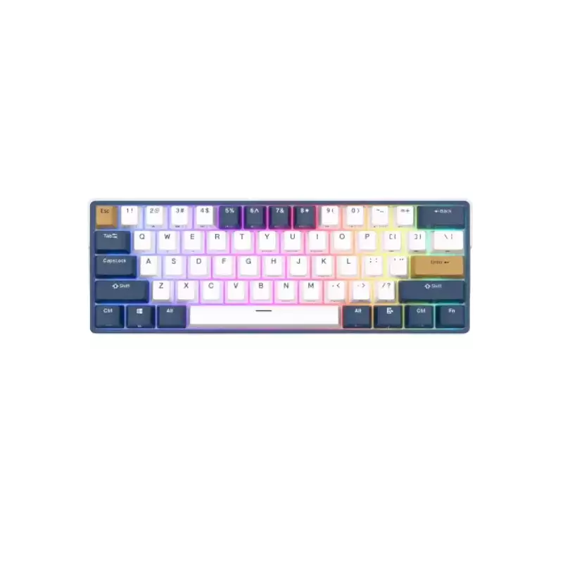 ROYAL KLUDGE RK61 PLUS TRI-MODE RGB MECHANICAL KEYBOARD ( Hot Swap)