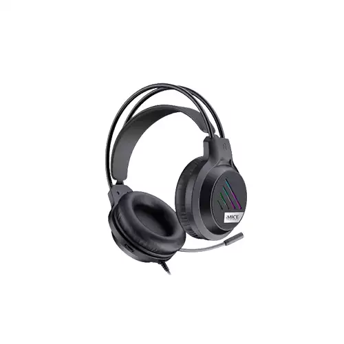 iMICE HD-460 RGB GAMING USB HEADPHONE (BLACK)