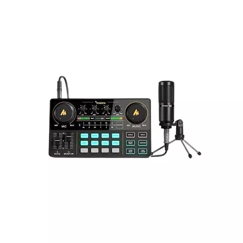 Maono Au-am200-s1 Maonocaster Lite Portable All-in-one Podcast Production Studio-1