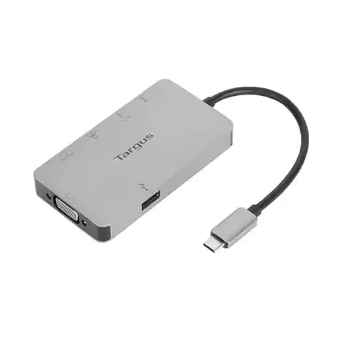 Targus DOCK419AP-60 Type-C Male to HDMI VGA LAN Type-C & Dual USB Female Converter thumbnail