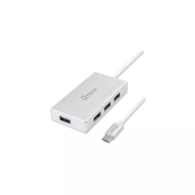 DTECH DT- 3308 TYPE C USB 4 PORT HUB
