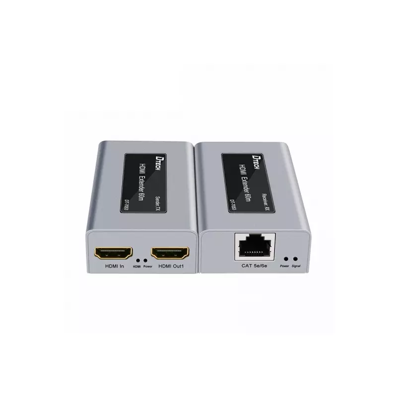 DTECH DT-7053 HDMI SINGLE CAT5E/6 60M EXTENDER-1