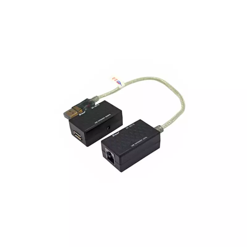 DTECH DT-5015 USB 2.0 60M EXTENDER BY LAN CABLE