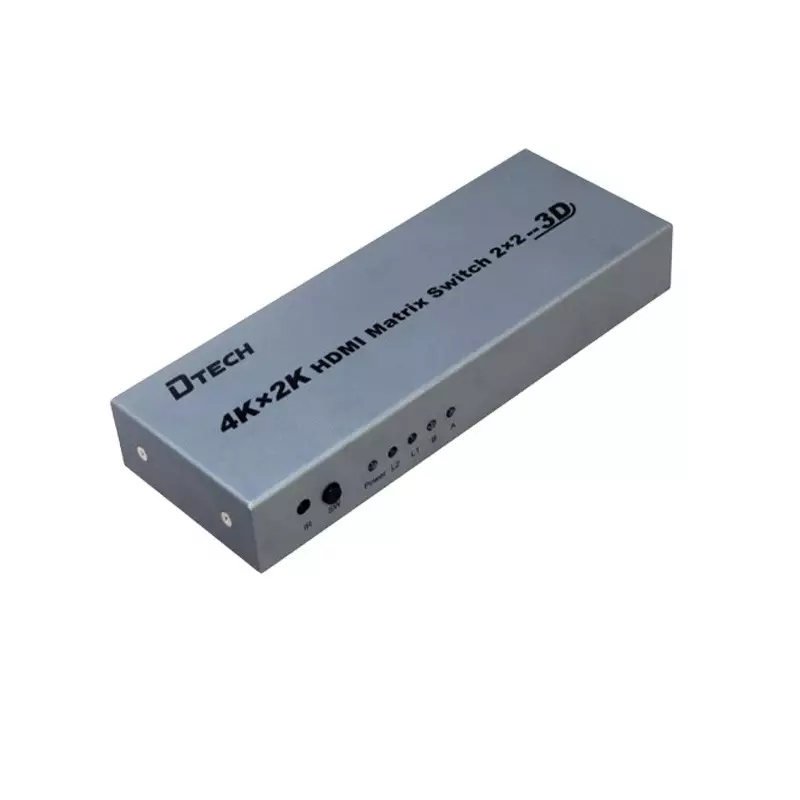 Dtech DT-7422 2 To 2 4k HDMI Matrix Switch-3