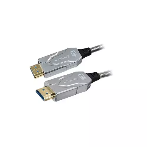 Dtech DT-HF8020K 8K 20M HDMI to HDMI Armor Fiber Optic Cable