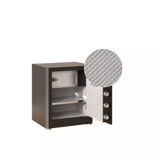 Deli-ET596 Fingerprint Password Safe Box