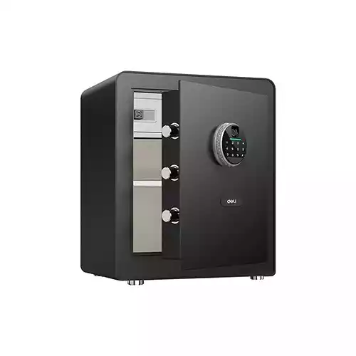 Deli ET631 Fingerprint Password Safe Box (Black) thumbnail