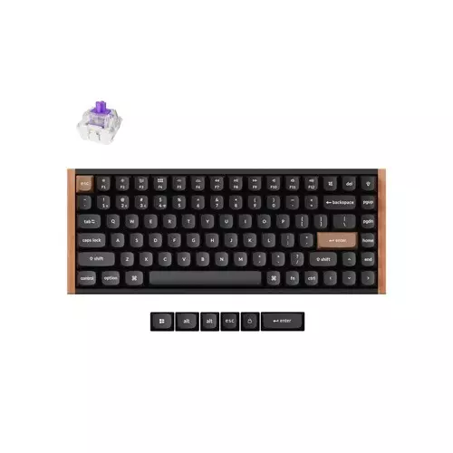Keychron K2 HE Wireless Magnetic Switch Mechanical Keyboard - Black-1