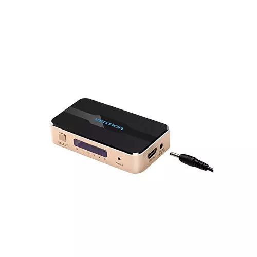 Vention HDMI ACDG0 Female to HDMI Female 5 in 1 out Gold Switcher