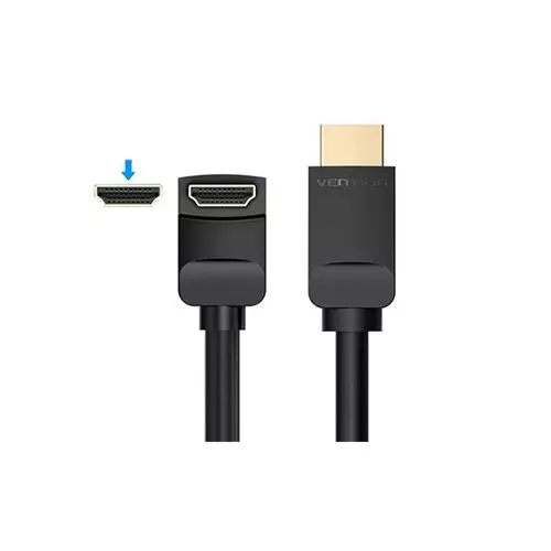 VENTION AARBG 1.5M 90 Degree Right Angle HDMI Cable
