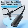 VENTION CBKBL USB 2.0 Type-A Male to Type-A Femalee Extension Cable 10 Meter Black-1