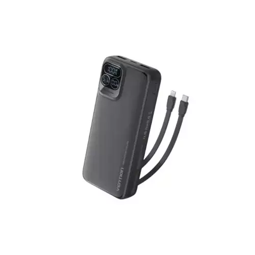 Vention I15BB-V2 22.5W LED Digital Display 20000mAh Power Bank (Black)