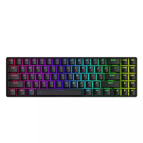 DAREU EK871 GTR HOTSWAPPABLE WIRELESS MECHANICAL KEYBOARD (RED SWITCH)