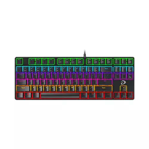Dareu EK87 Mechanical Gaming Keyboard - Black (Brown Switch)