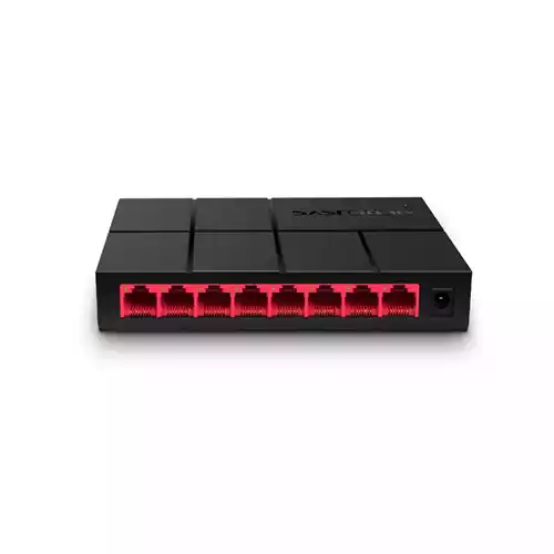Mercusys MS108G V2 8-Port 10/100/1,000 Mbps Desktop Switch thumbnail