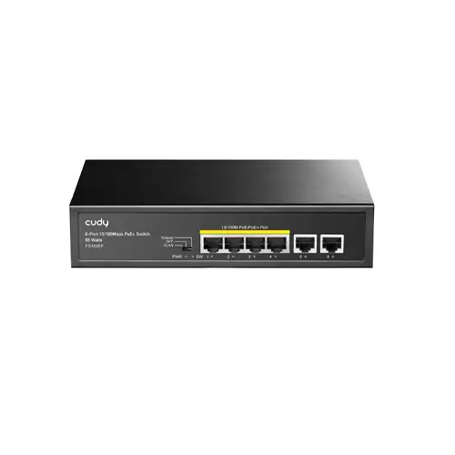 Cudy FS1006P 6-Port 10/100M PoE+ Switch