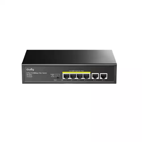 Cudy FS1006P 6-Port 10/100M PoE+ Switch