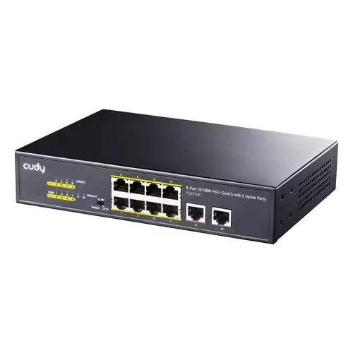 CUDY FS1010P 8 Port PoE Unmanaged Switch