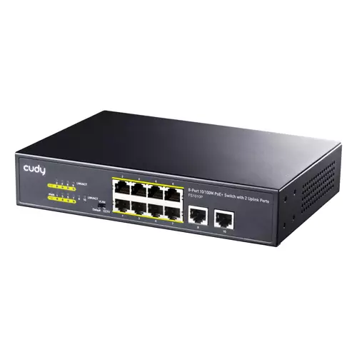 CUDY FS1010P 8 Port PoE Unmanaged Switch