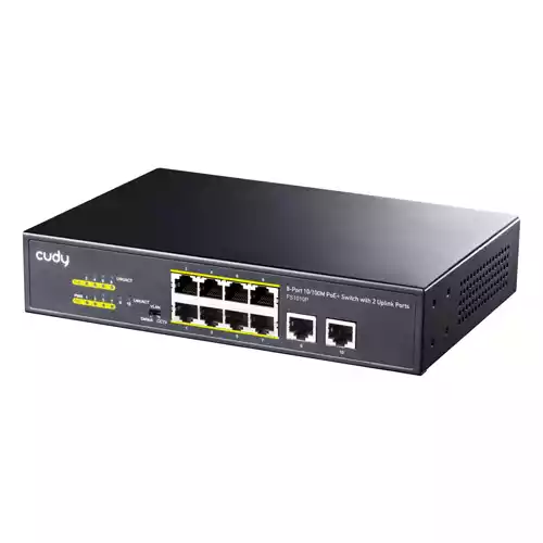 CUDY FS1010P 8 Port PoE Unmanaged Switch thumbnail