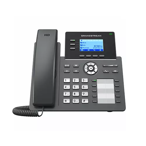 Grandstream GRP2604P 3 line 6 SIP accounts IP phone With POE