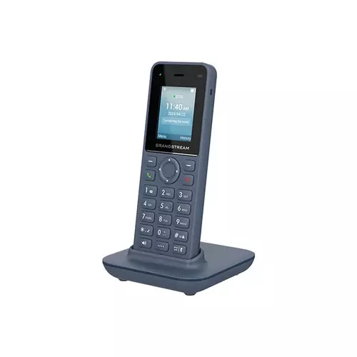 Grandstream WP816 Cordless Wi-Fi Blue IP Phone with 2 SIP Accounts 2 Line-2