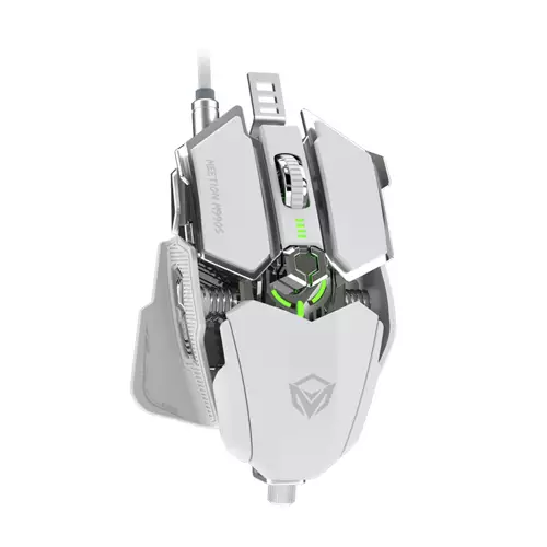 Meetion MT-M990S Wired Mechanical Gaming Mouse (White)