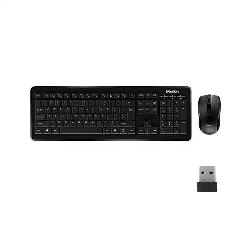 Meetion C4120 Computer Wireless Keyboard and Mouse Bundle thumbnail