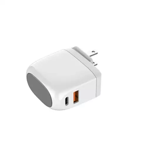 LDNIO A2522C 30W Multi Ports QC3.0 PD Fast Charger with LED Display