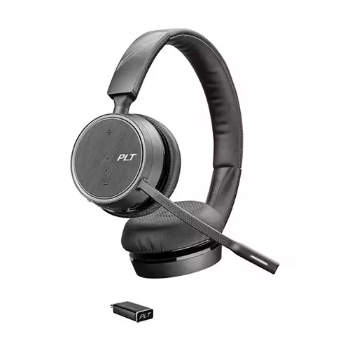 Plantronics Voyager 4220 UC Headset with USB Type-C Adapter