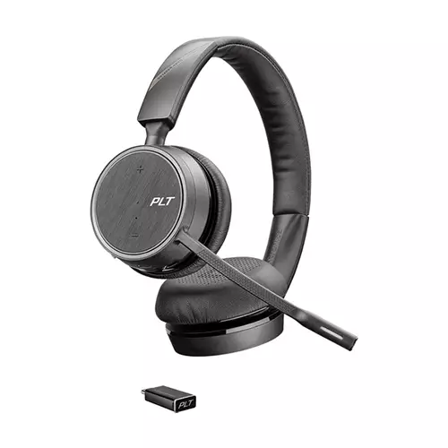 Plantronics Voyager 4220 UC Headset with USB Type-C Adapter